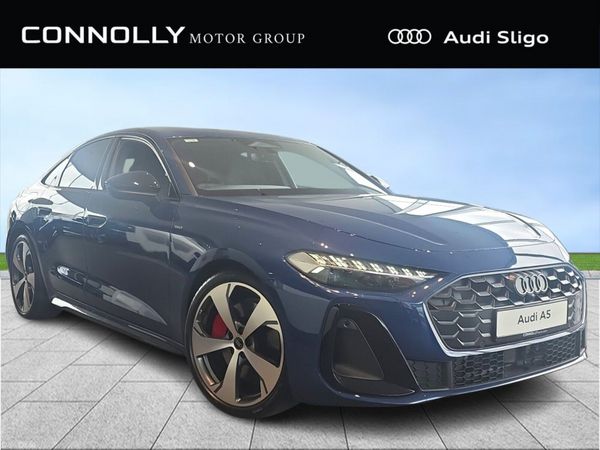 Audi A5 Saloon, Petrol Plug-in Hybrid, 2026, Blue