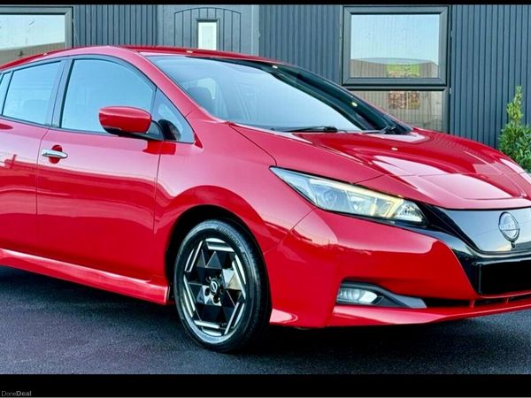 Nissan Leaf Hatchback, Electric, 2022, Red