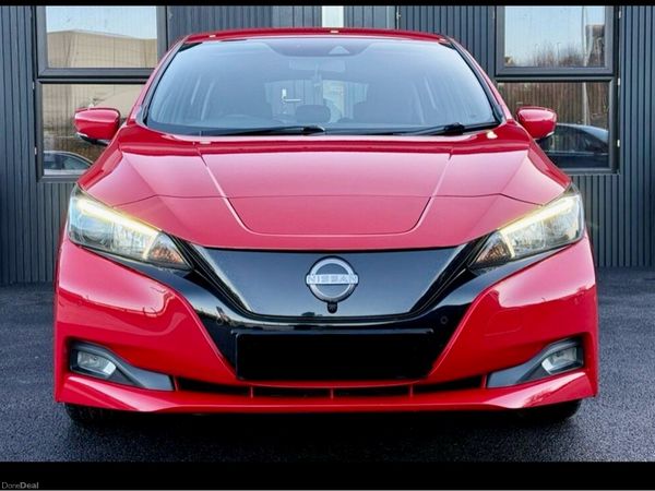 Nissan Leaf Hatchback, Electric, 2022, Red