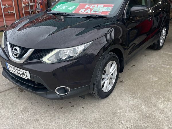 Nissan Qashqai SUV, Diesel, 2017, Purple