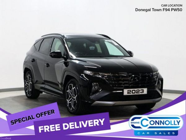 Hyundai Tucson SUV, Petrol Hybrid, 2023, Black