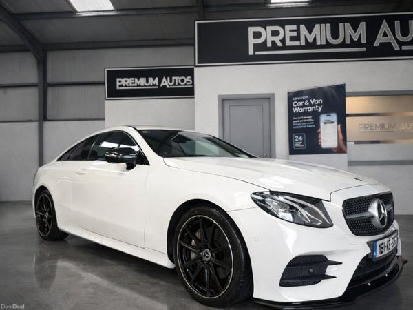 Mercedes-Benz E-Class Coupe, Diesel, 2018, White