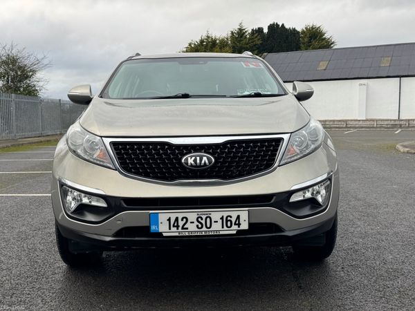 Kia Sportage SUV, Diesel, 2014, Silver