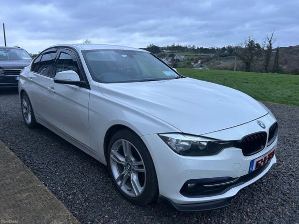 BMW 3-Series Saloon, Petrol Plug-in Hybrid, 2016, White