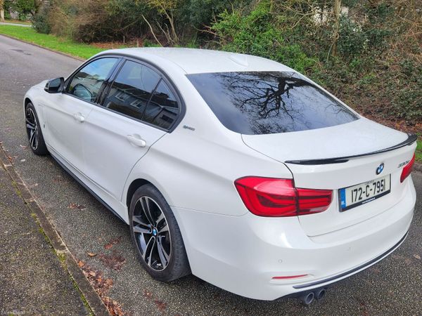 BMW 3-Series Saloon, Petrol Plug-in Hybrid, 2017, White