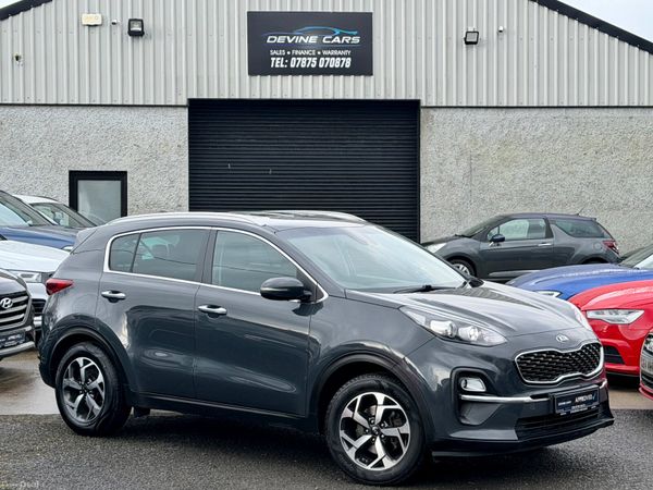 Kia Sportage SUV, Diesel Hybrid, 2021, Grey