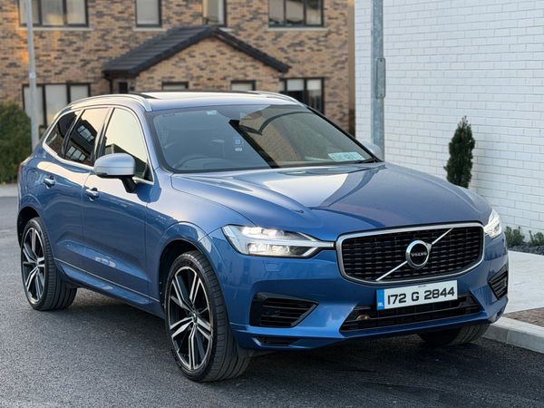 Volvo XC60 SUV, Petrol Plug-in Hybrid, 2017, Blue