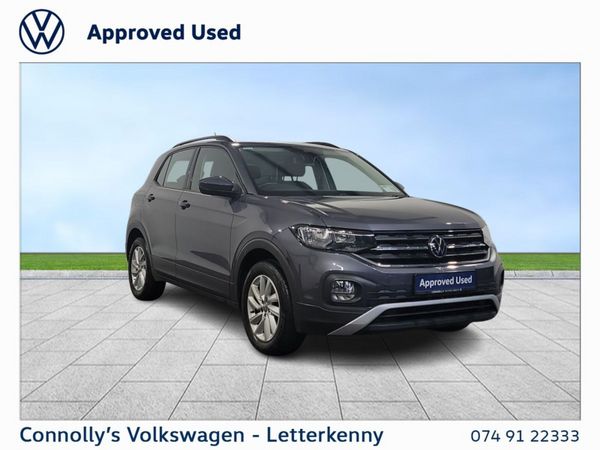 Volkswagen T-Cross SUV, Petrol, 2022, Grey