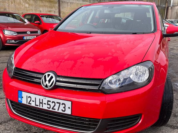 Volkswagen Golf Hatchback, Petrol, 2012, Red