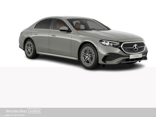 Mercedes-Benz E-Class Saloon, Diesel Plug-in Hybrid, 2026, Grey