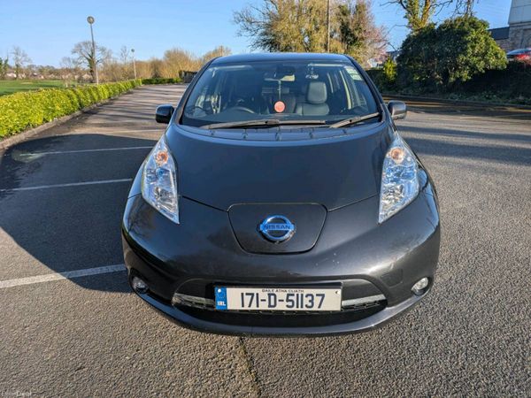 Nissan Leaf Hatchback, Electric, 2017, Black