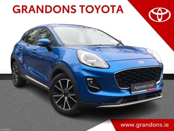 Ford Puma MPV, Petrol Hybrid, 2023, Blue