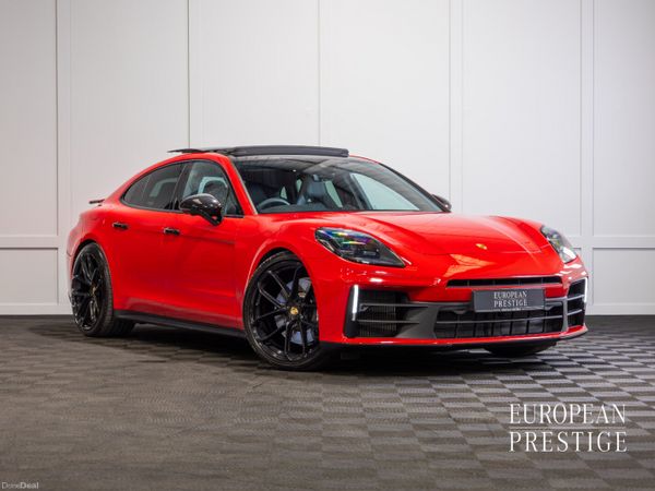 Porsche Panamera Hatchback, Petrol Plug-in Hybrid, 2025, Red