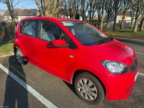 Skoda Citigo Hatchback, Petrol, 2013, Red