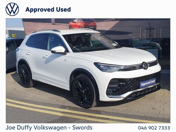 Volkswagen Tiguan SUV, Petrol Hybrid, 2025, White