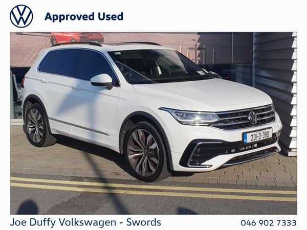 Volkswagen Tiguan SUV, Petrol Plug-in Hybrid, 2023, White
