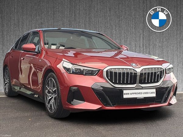 BMW i5 Saloon, Electric, 2025, Red