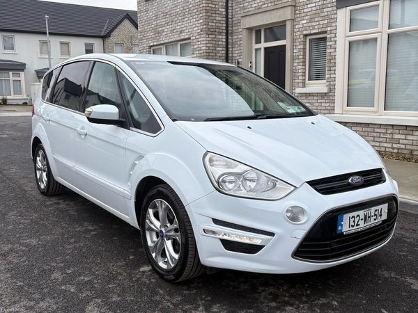 Ford S-Max MPV, Diesel, 2013, White