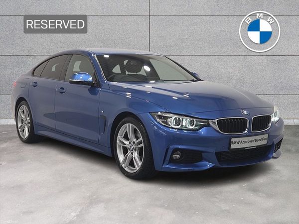 BMW 4-Series Hatchback, Diesel, 2018, Blue