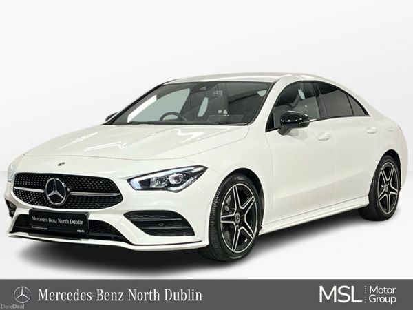 Mercedes-Benz CLA Saloon, Petrol, 2019, White