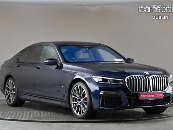 BMW 7-Series Saloon, Petrol Plug-in Hybrid, 2020, Blue