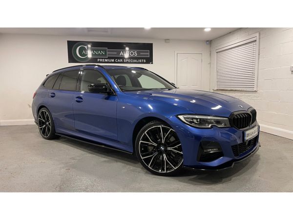 BMW 3-Series Estate, Petrol Plug-in Hybrid, 2021, Blue