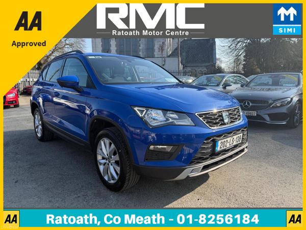 SEAT Ateca SUV, Petrol, 2020, Blue