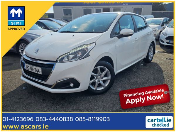 Peugeot 208 Hatchback, Petrol, 2019, White