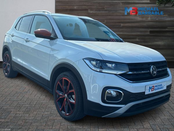 Volkswagen T-Cross SUV, Petrol, 2020, White