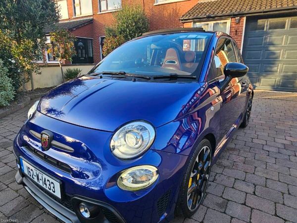 Fiat 500 Convertible, Petrol, 2016, Blue