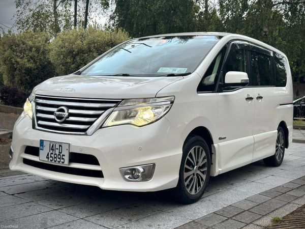 Nissan Serena MPV, Petrol Hybrid, 2014, White
