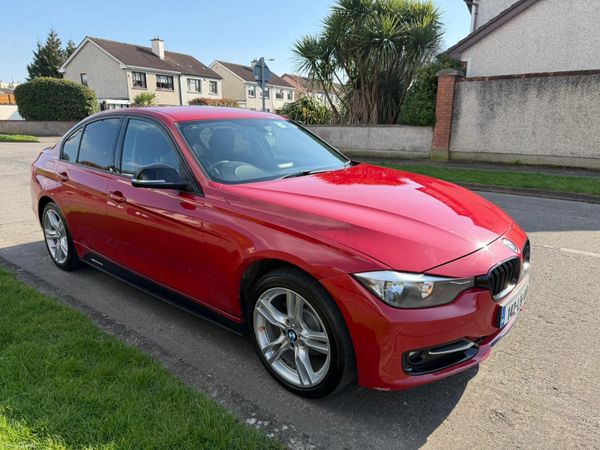 BMW 3-Series Saloon, Diesel, 2014, Red