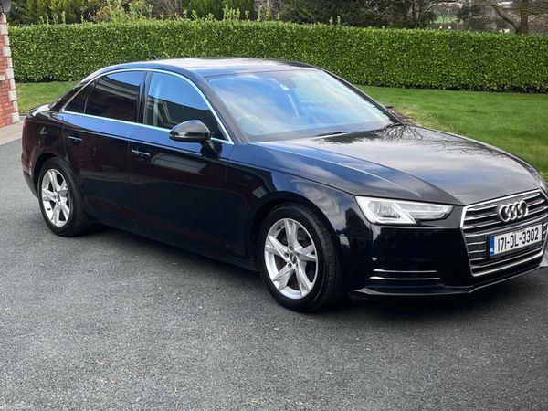 Audi A4 Saloon, Diesel, 2017, Black