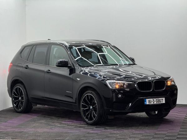 BMW X3 SUV, Diesel, 2016, Black