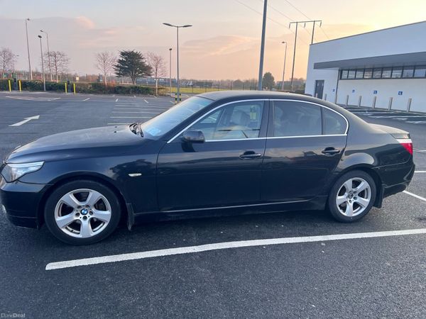 BMW 5-Series Saloon, Diesel, 2009, Black