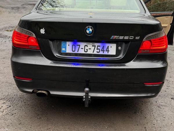 BMW 5-Series Saloon, Diesel, 2007, Black