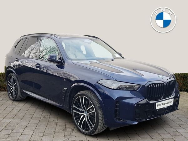 BMW X5 SUV, Petrol Plug-in Hybrid, 2025, Blue