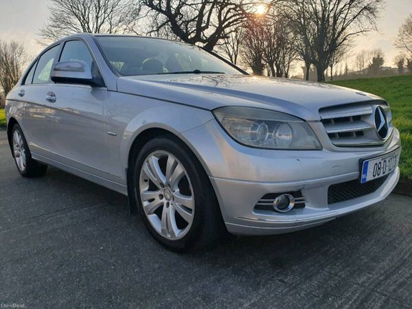 Mercedes-Benz C-Class Saloon, Petrol, 2008, Silver