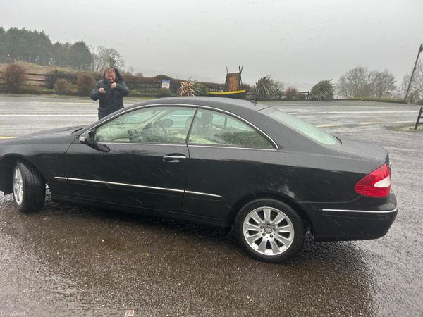 Mercedes-Benz CLK Coupe, Petrol, 2008, Black