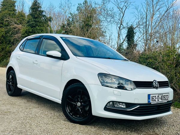 Volkswagen Polo Hatchback, Petrol, 2016, White