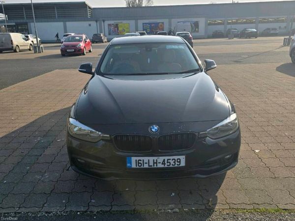 BMW 3-Series Saloon, Diesel, 2016, Black