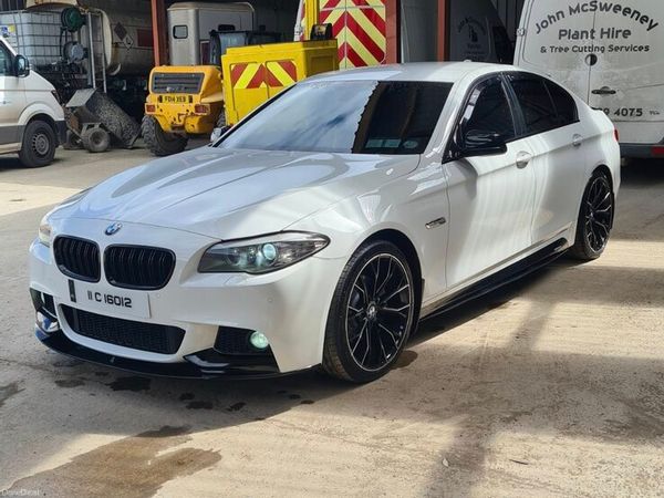 BMW 5-Series Saloon, Diesel, 2011, White