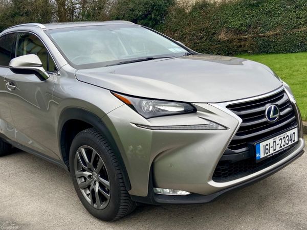 Lexus NX SUV, Petrol Hybrid, 2016, Silver
