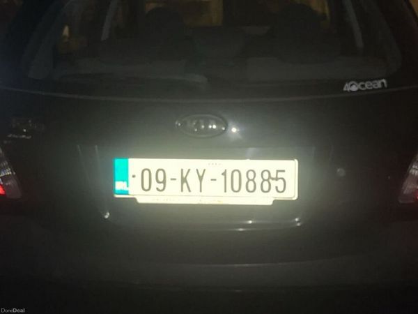 Kia Rio Hatchback, Petrol, 2009, Black