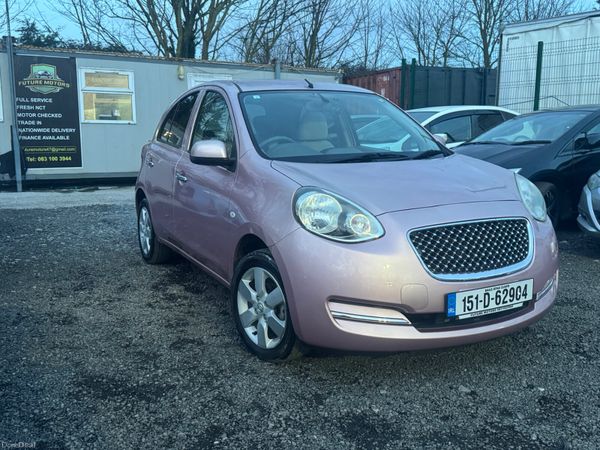 Nissan March Hatchback, Petrol, 2015, Pink