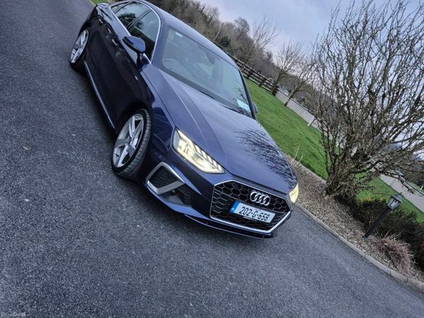 Audi A4 Saloon, Diesel, 2020, Blue