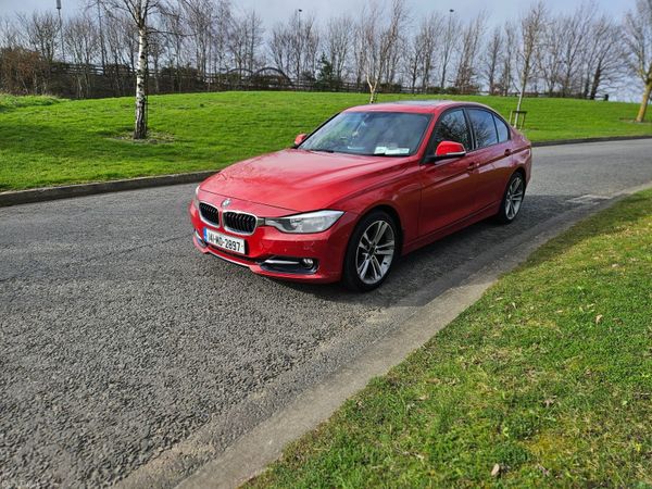 BMW 3-Series Saloon, Diesel, 2014, Red