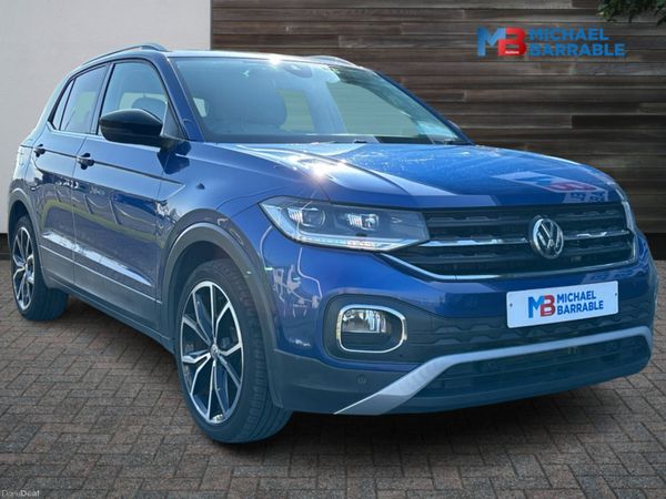 Volkswagen T-Cross SUV, Petrol, 2020, Blue