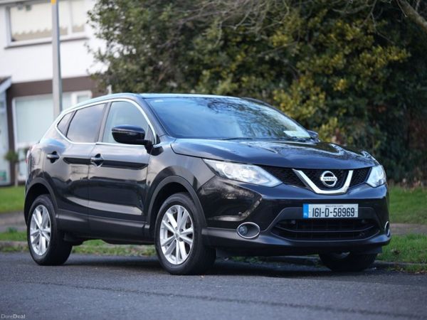 Nissan Qashqai Hatchback, Diesel, 2016, Black