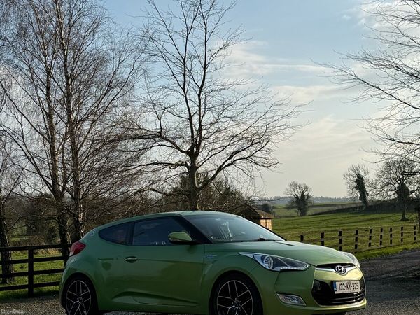 Hyundai Veloster Hatchback, Petrol, 2013, Green